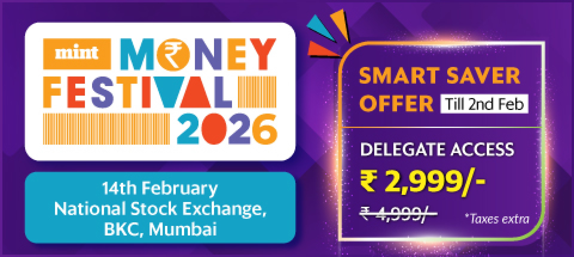 Mint Money Festival 2026 